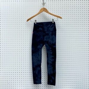 Aviator Nation tie-dye workout leggings
